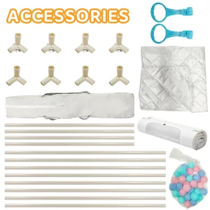 Gray Playpen for Kids - Thumbnail Image 5