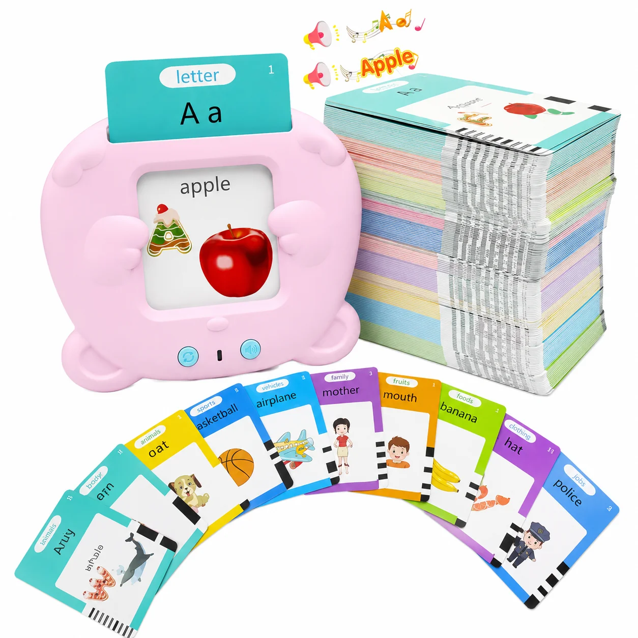 224 Sight Words 112 Talking Flash Cards - Image 2