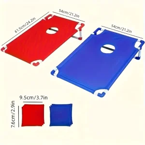 Portable Outdoor Bean Bag Toss Game Set - Thumbnail Image 5