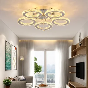 Modern Pendant Light Led Crystal - Thumbnail Image 3