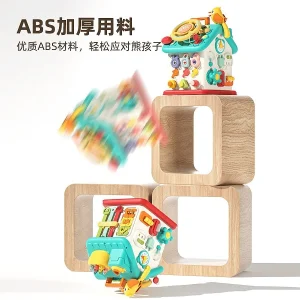 Baby six-sided busy house Montessori teaching aids - Thumbnail Image 4