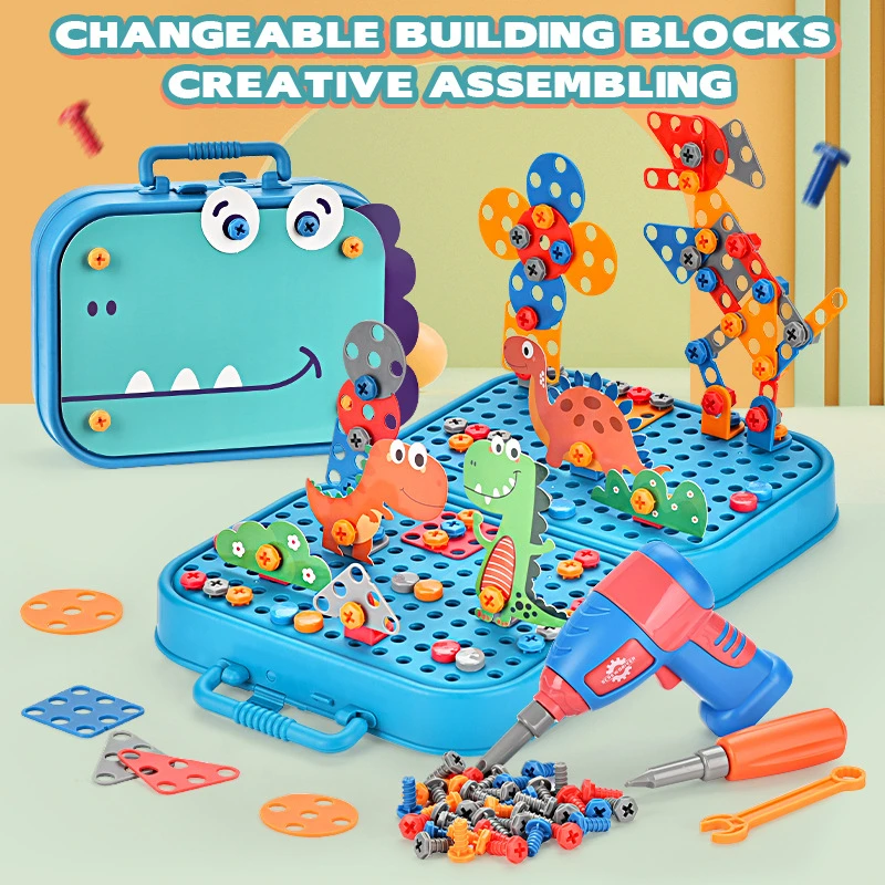 Play Preschool Children Nut Screw Assembly - Image 2
