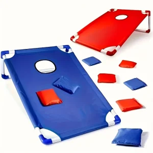 Portable Outdoor Bean Bag Toss Game Set - Thumbnail Image 3