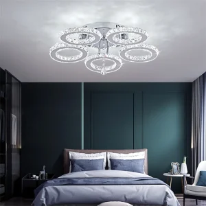 Modern Pendant Light Led Crystal - Thumbnail Image 4