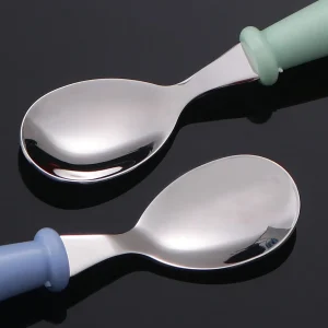 1set(3pcs) 304 Stainless Steel Spoon Fork Set - Thumbnail Image 3