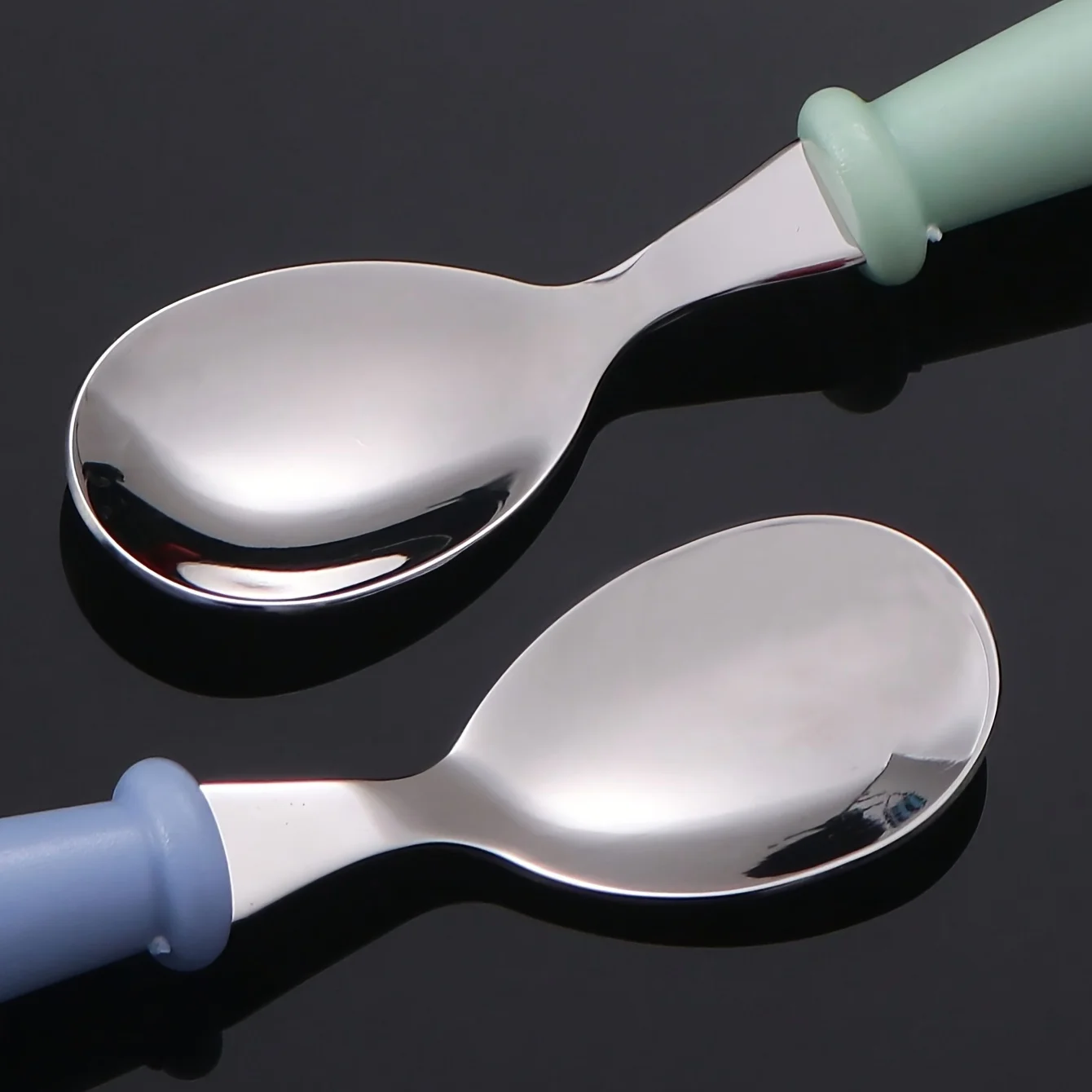 1set(3pcs) 304 Stainless Steel Spoon Fork Set - Image 3