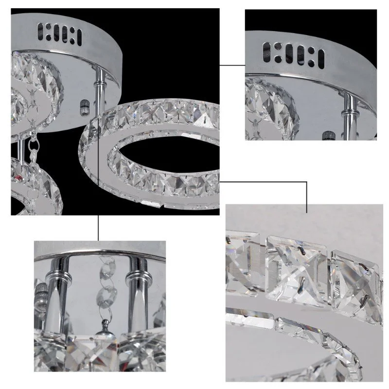 Modern Pendant Light Led Crystal - Image 5