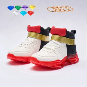 Sonic Shadow Red Sneakers for Boys & Kids - Thumbnail Image 4