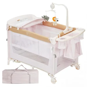 Changing Station,Portable Crib & Playpen - Thumbnail Image 4