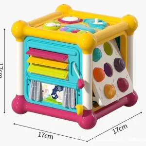 Montessori hexahedron baby toy - Thumbnail Image 5