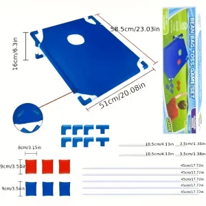 Portable Outdoor Bean Bag Toss Game Set - Thumbnail Image 2