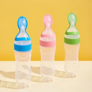 Baby Bottle with Spoon - Thumbnail Image 5