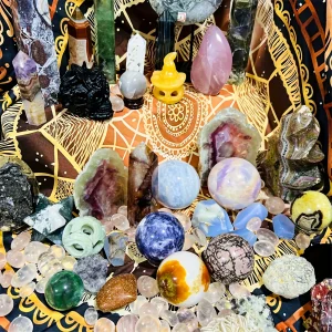 crystals Box and Mixed Raw Stones - Thumbnail Image 4