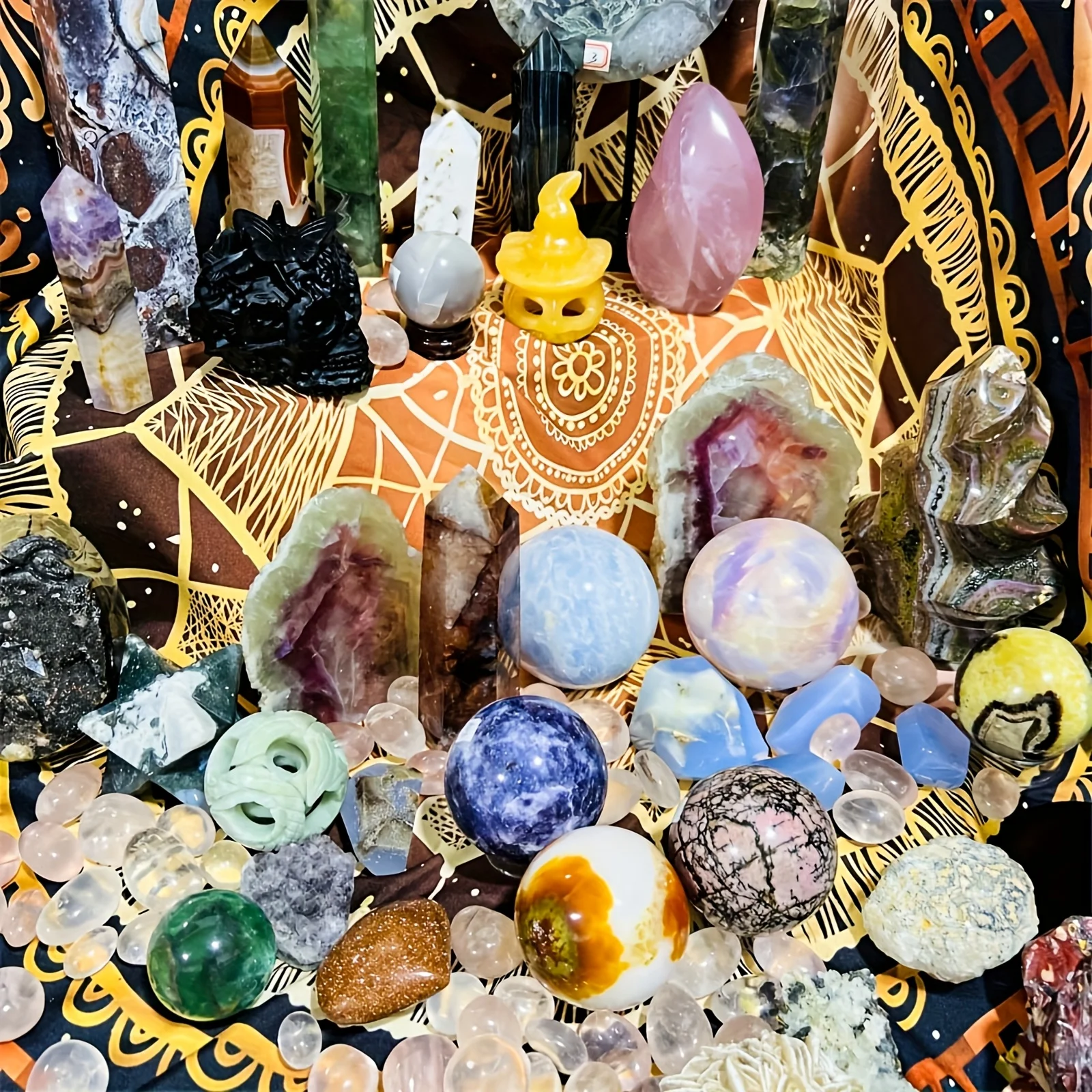crystals Box and Mixed Raw Stones - Image 4