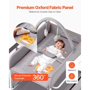 Baby Changing Table Foldable Diaper Change Station - Thumbnail Image 4