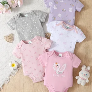 Baby Girl Romper Set , All-Season Comfort, - Thumbnail Image 5