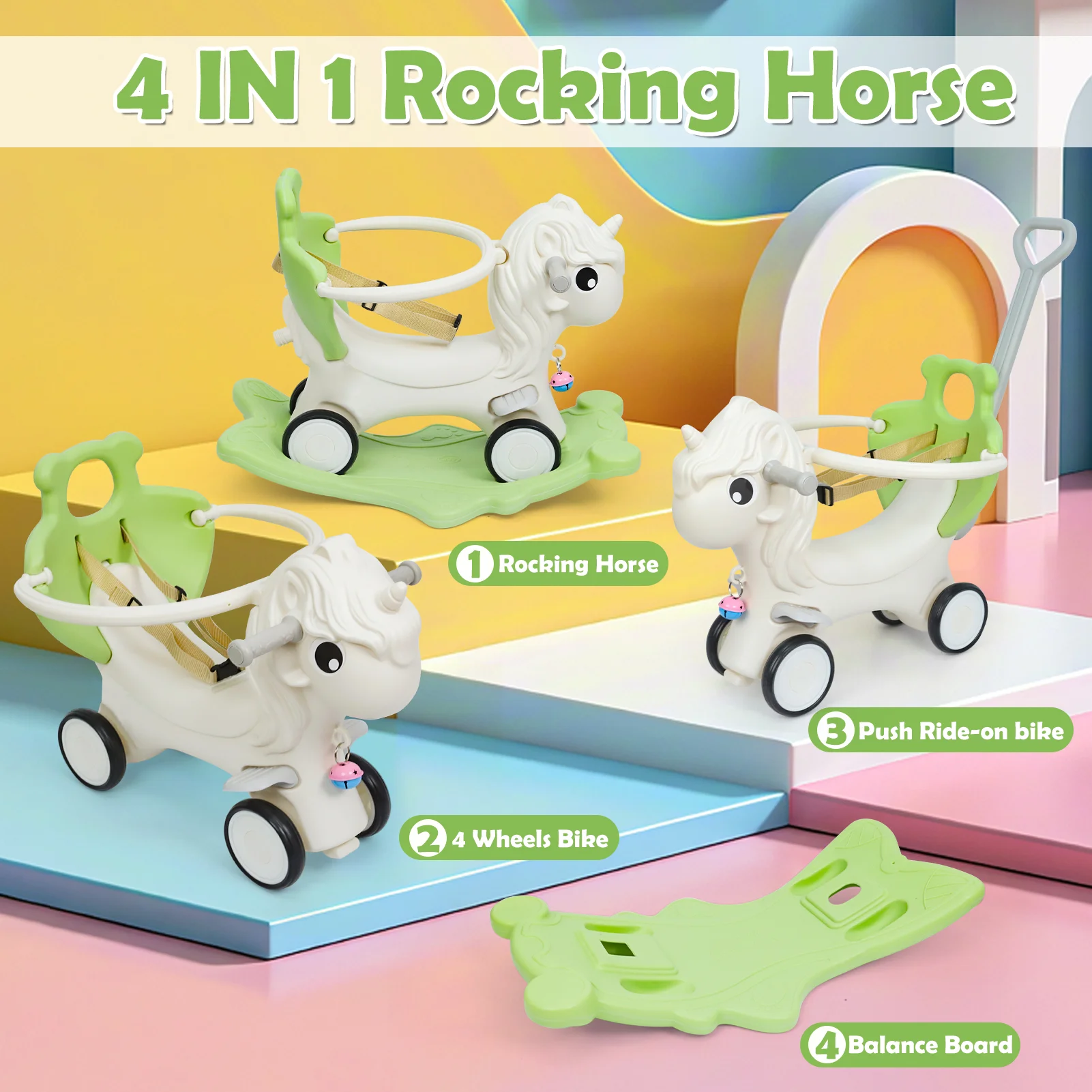 Toddlers Rocking Houses - Image 3