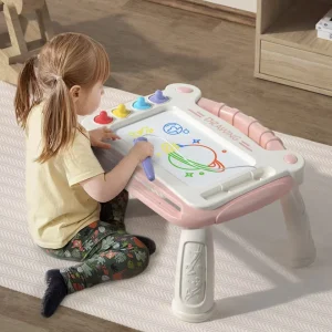 Toddler Magnetic Drawing Table Board, - Thumbnail Image 4