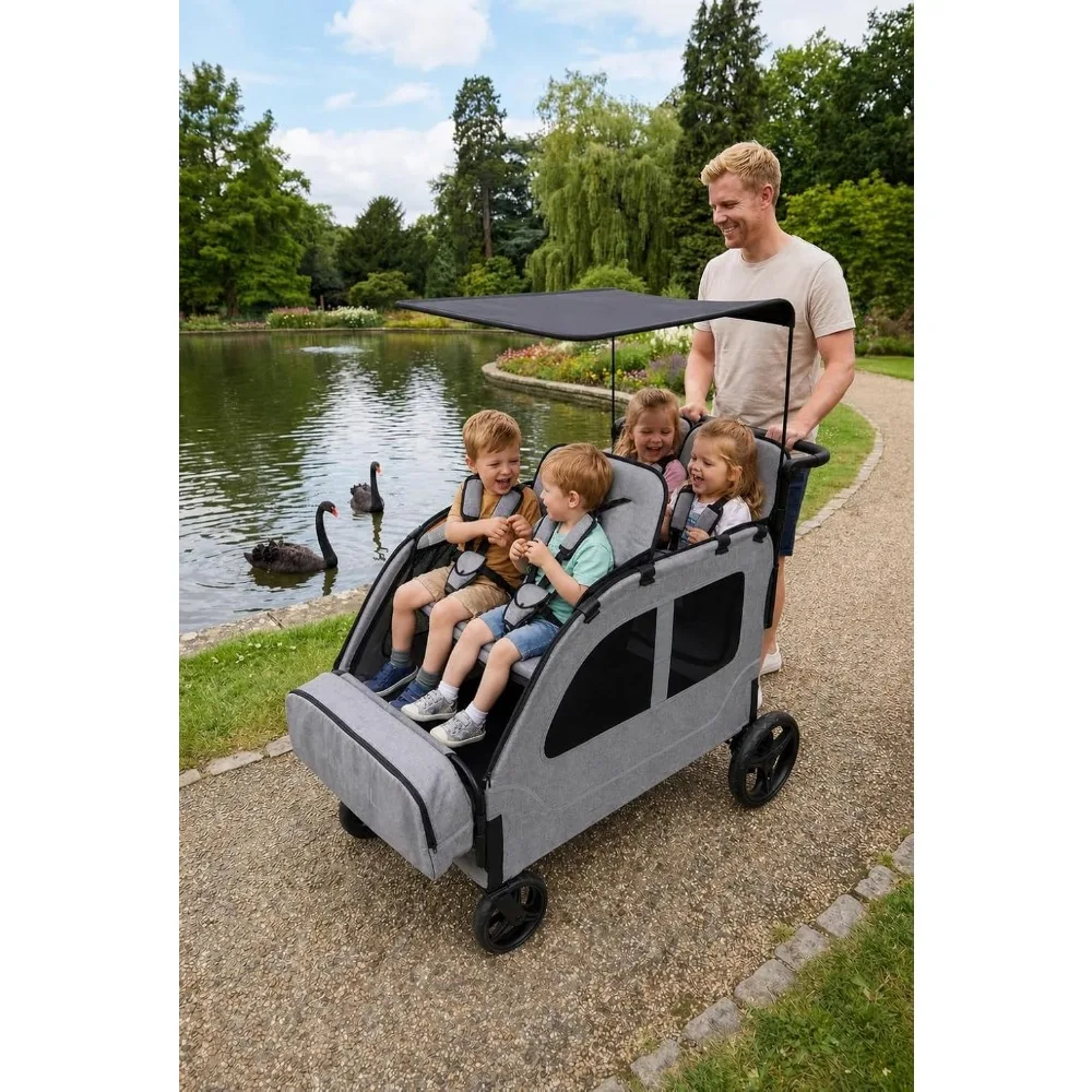 Kids Wagon Stroller Car - Image 1