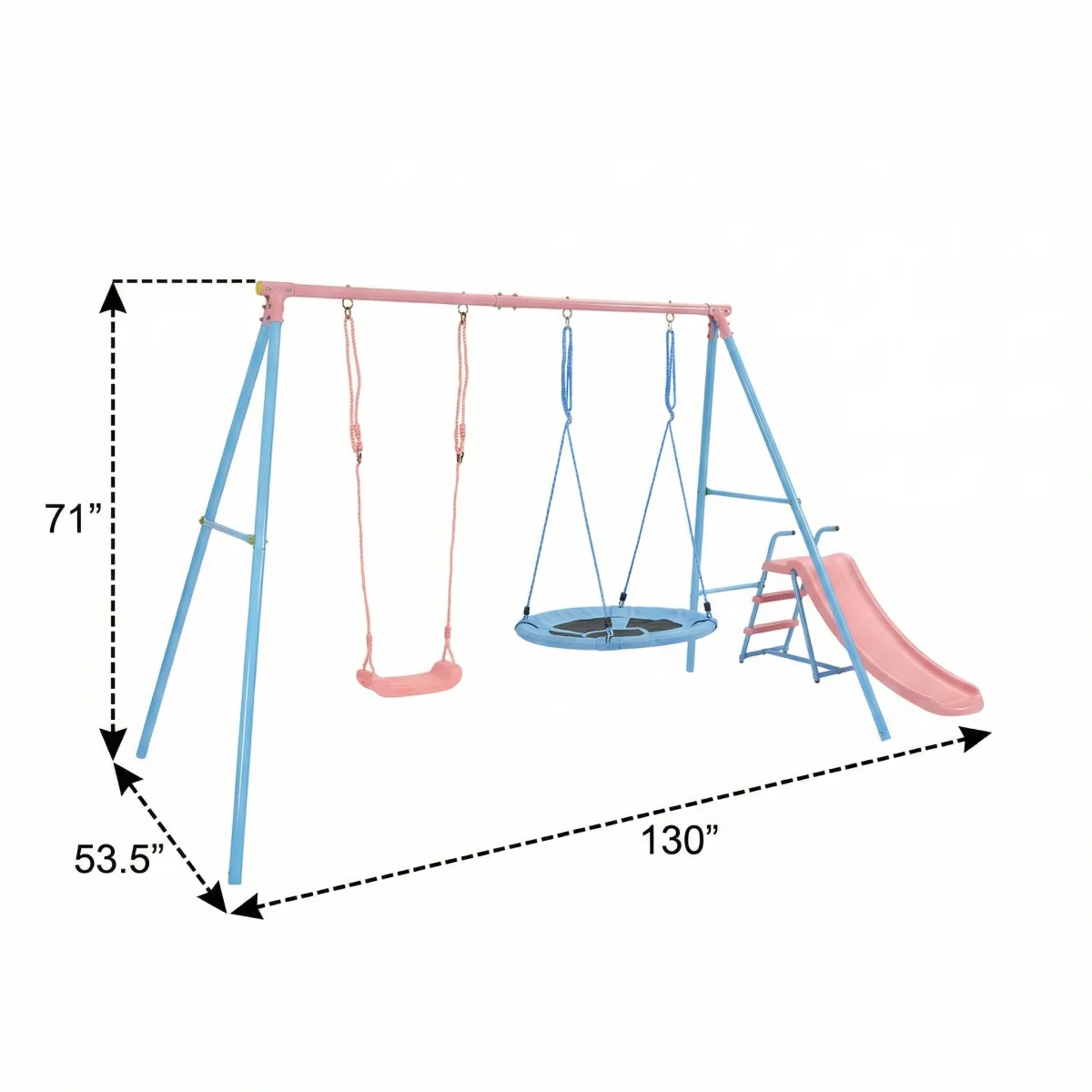Outdoor Swing Set - Image 4