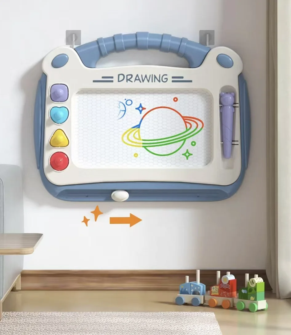 Toddler Magnetic Drawing Table Board, - Image 3